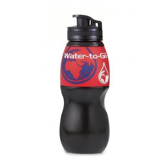 Butelka Z Filtrem Watertogo 0,75 Litra Czerwona Inny producent