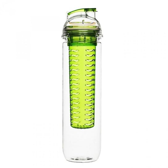 Butelka z pojemnikiem SAGAFORM Fresh, zielona, 800 ml, 28 cm Sagaform