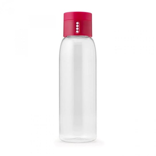 Butelka ze wskaźnikiem spożycia wody JOSEPH JOSEPH Dot, różowa, 0,6 l Joseph Joseph