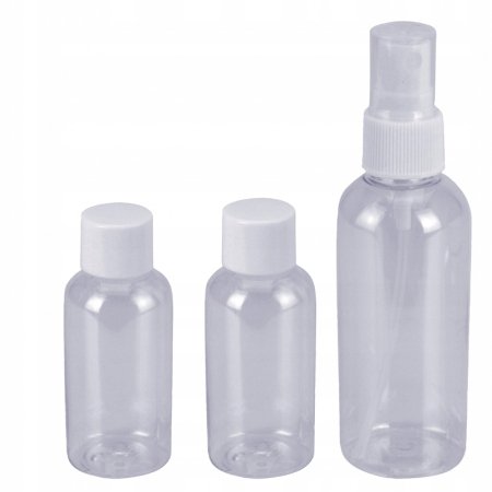 Butelki Podróżne 3Szt Plastikowe 835 Bathroom Solutions