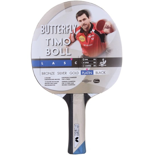 Butterfly, rakietka do tenisa stołowego Timo Boll Platin Butterfly