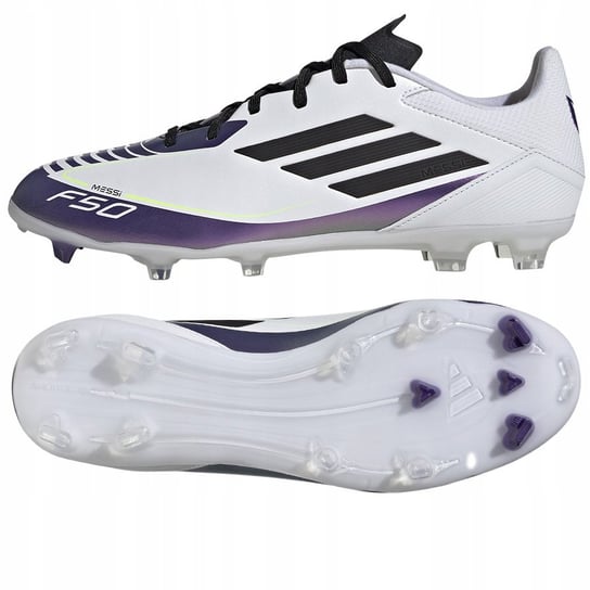 Buty adidas F50 League Messi FG/MG IE9073 biały 42 2/3 Adidas