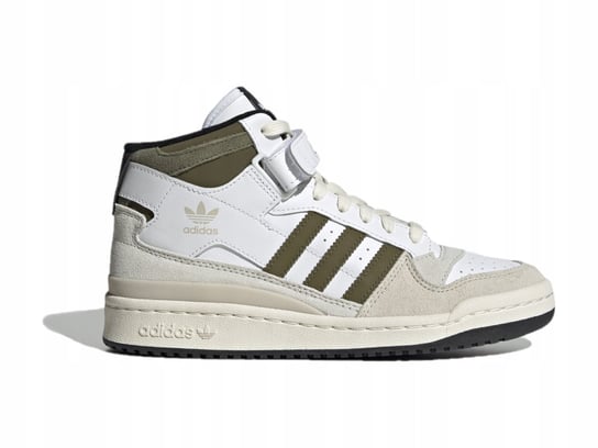 Buty Adidas FORUM MID Białe Beżowe Oliwkowe (GZ5045) 37 1/3EU Adidas