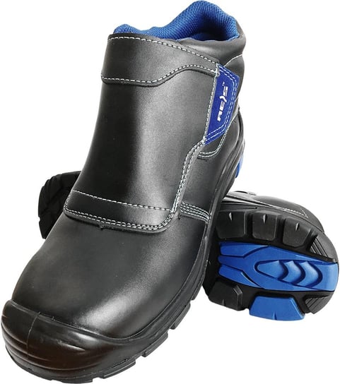 Buty bezpieczne dla spawaczy - M&C® kolor czarno-niebieski roz.39 REIS
