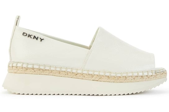 Buty damskie DKNY Orza Peep Toe Plat espadryle białe-36 Inna marka