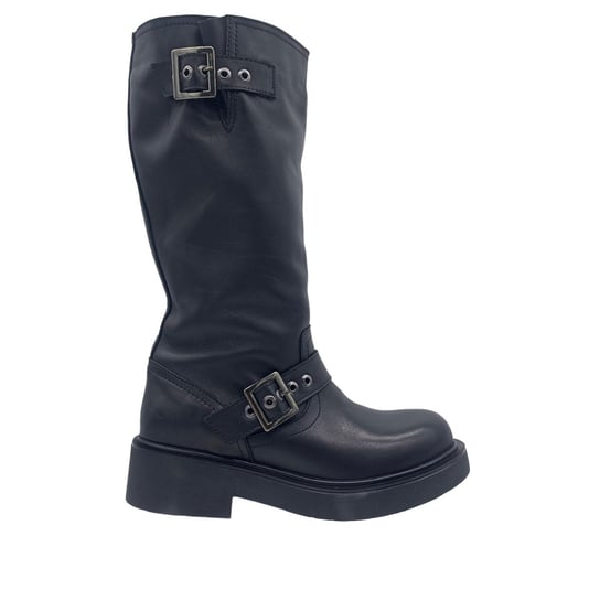 Buty damskie kozaki bikery czarne INUOVO LVT BLACK rozmiar 37 Inuovo