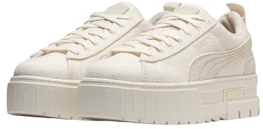 Buty damskie Puma Mayze Blank Canvas r.38 Ecru Sneakersy Na Platformie Puma