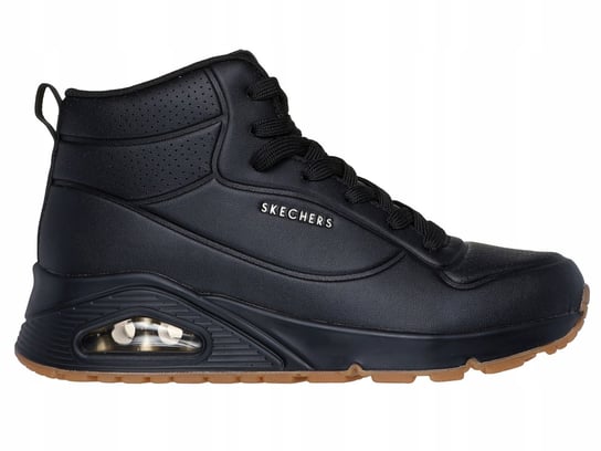 BUTY damskie SKECHERS UNO HIGH 177097-BBK wysokie sportowe na jesień 37 SKECHERS