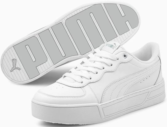 Buty damskie sportowe Puma Skye r.39 Skórzane Białe Trampki Sneakersy Puma