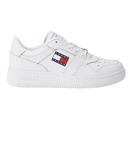 Buty damskie Tommy Jeans Tech Basket skórzane sneakersy białe-40 Inna marka