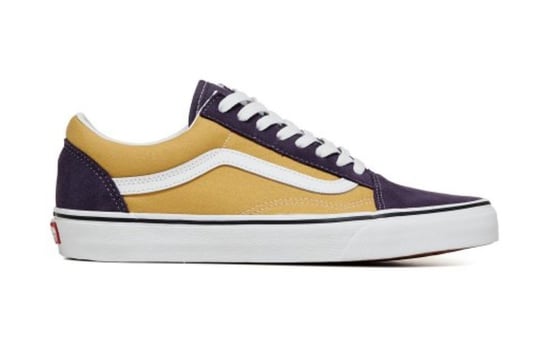 Buty damskie Vans Old Skool  żółto-fioletowe trampki-37 Vans