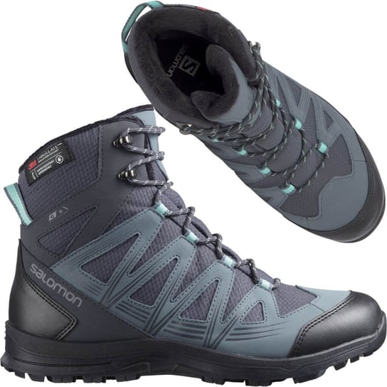 Buty damskie wysokie Salomon Woodsen 2 TS CSWP trekkingowe wodoodporne zimowe 40 2/3 Salomon