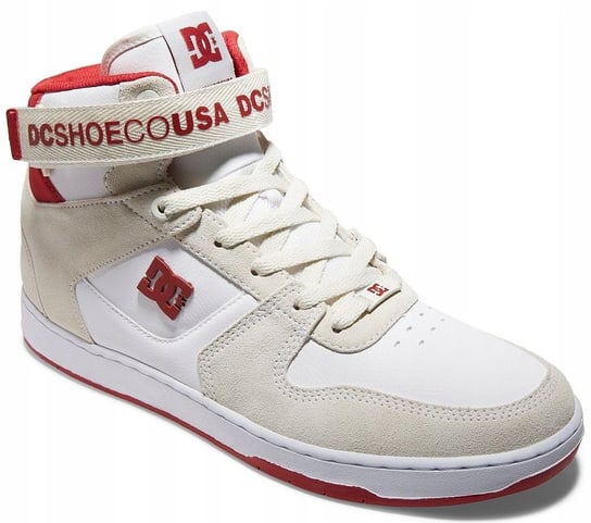 Buty Dc Shoe USA Pensford Hi wysokie tan/red TR0 4 DC Shoes