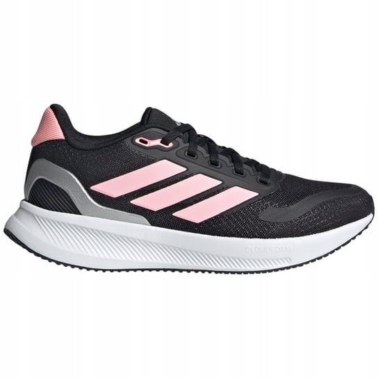 Buty dla dzieci adidas Runfalcon 5 czarno-różowe IE8585 37 1/3 Adidas