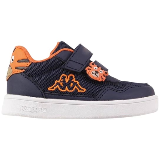 Buty dla dzieci Kappa PIO M Sneakers granatowo-pomarańczowe 280023M 6744-25 Kappa
