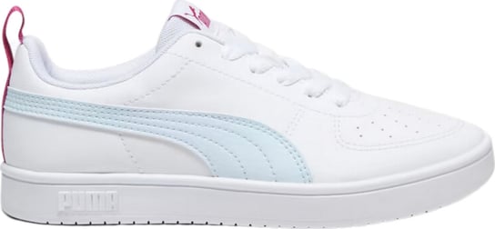 Buty dla dzieci Puma Rickie biało-niebieskie 384311 21-37 Puma