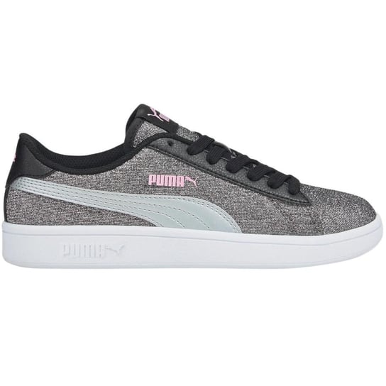 Buty dla dzieci Puma Smash v2 Glitz Glam srebrne 367377 26 37 Puma