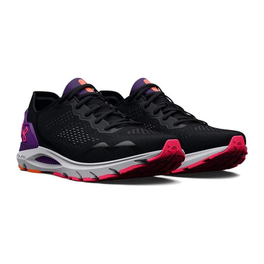 Buty do biegania damskie Under Armour Hovr Sonic 6 black / galaxy purple / pink shock 3026128 36 (5.5 US) Under Armour