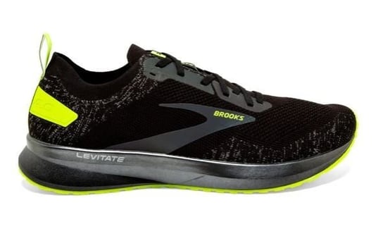 Buty Do Biegania  Męskie Brooks Levitate 4 | Black-Yellow - Rozmiar Euro 45.5 Brooks