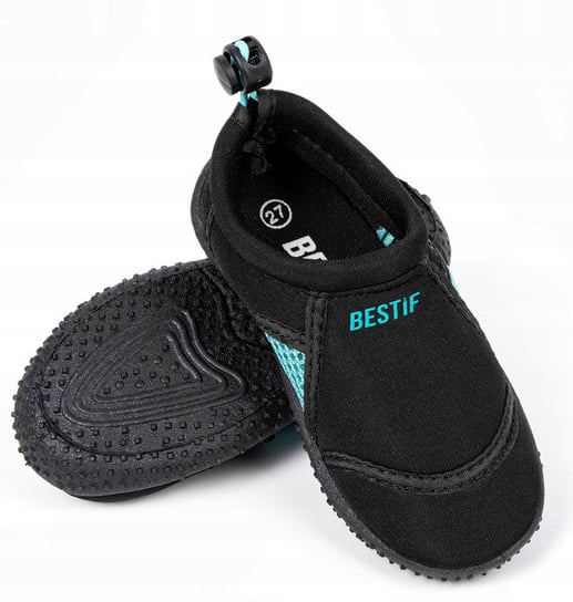 Buty do wody dziecięce plażowe pływania jeżowce do morsowania neoprenowe basenowe BBW04 Bestif 34 Bestif