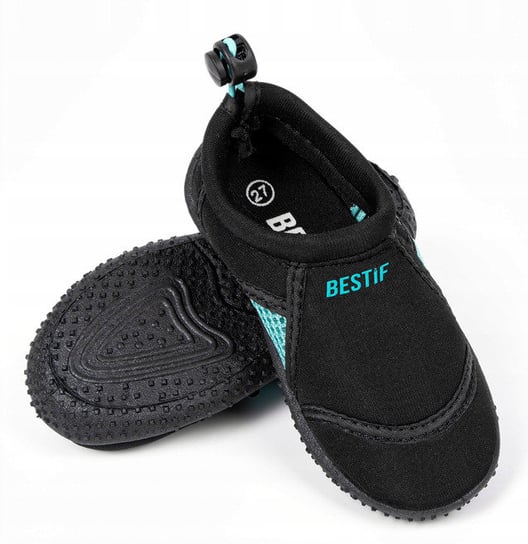 Buty do wody dziecięce plażowe pływania jeżowce do morsowania neoprenowe basenowe BBW04 Bestif 35 Bestif