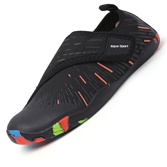 Buty Do Wody Koralowce Aqua Sport Kaiman Black/MultiColor Unisex R.42 AQUA SPORT