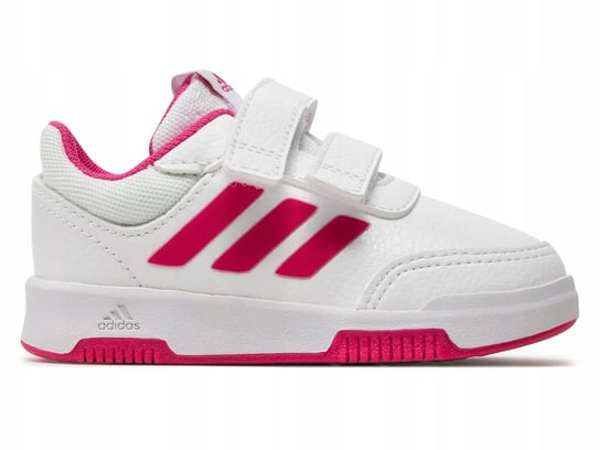 Buty dziecięce ADIDAS TENSAUR GW6468 sportowe na rzepy biało różowe 19 Adidas