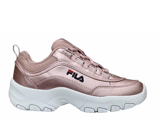 Buty dziecięce Fila 101093372W STRADA F LOW JR Różowe Fila