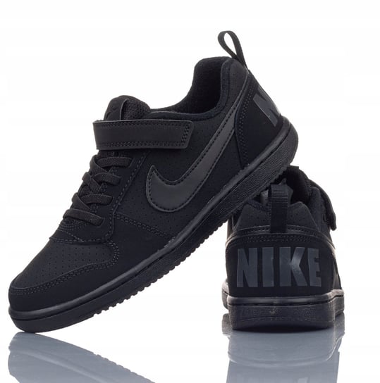 Buty Dziecięce Nike Court Borough Czarne R-32 Nike