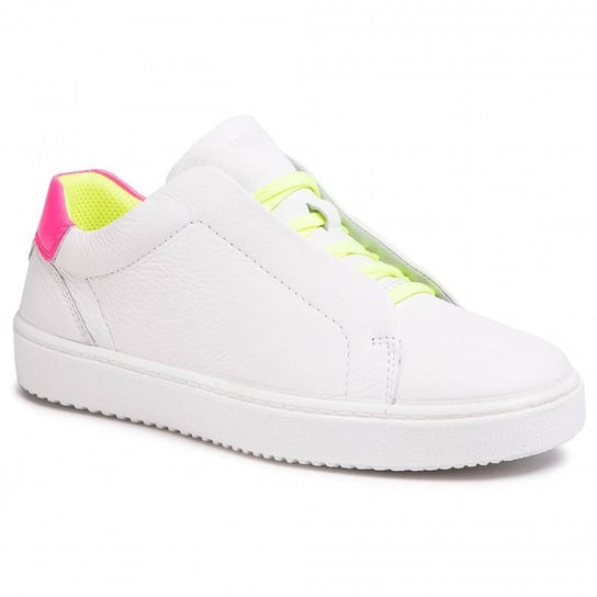 Buty dziecięce Superfit Heaven sneakersy skórzane białe -28 Superfit