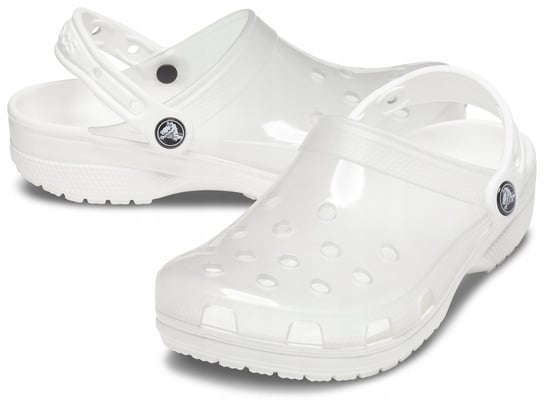 Buty Klapki Chodaki Męskie Crocs Translucent 45,5 Crocs