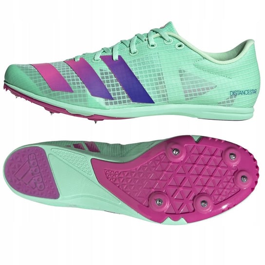 Buty kolce adidas Distancestar GV9078 42 2/3 zielony Adidas