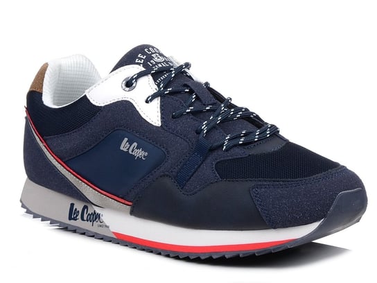 Buty męskie sportowe lekkie granatowe wkładka memory Lee Cooper 2332M-43 Lee Cooper