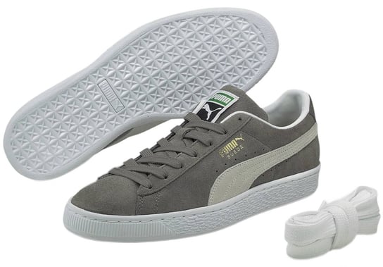 Buty męskie sportowe Puma Suede Classic XXI r.42,5 Szare Zamszowe Sneakersy Puma