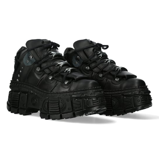 buty NEW ROCK CRUST NEGRO, TANK CASCO NEGRO sin herrajes [M-WALL106-S12]-46 NEW ROCK