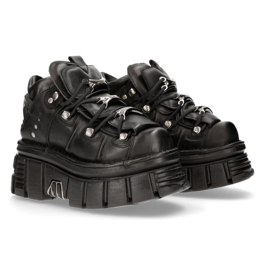 buty NEW ROCK ITALI NEGRO, NOMADA NEGRO, TOWER NEGRO LATERAL [106-S29]-38 Inna marka