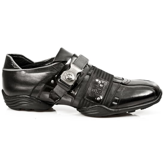 buty NEW ROCK NOMADA NEGRO, CHAROL STUCO ACERO, NOMADA NEGRO, ABS N [M.8147-S1]-43 NEW ROCK