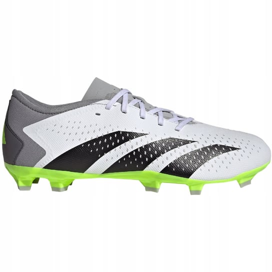 Buty piłkarskie adidas Predator Accuracy.3 L FG biało-szare GZ0014 42 2/3 Adidas