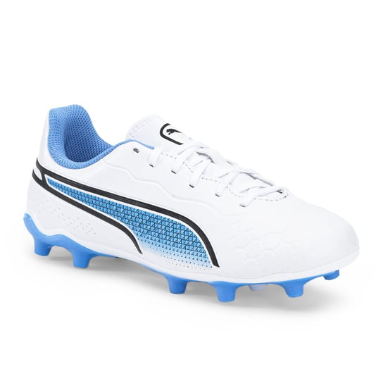 Buty piłkarskie dziecięce PUMA King Match FG/AG białe 107266 34 (1.5 UK) Puma
