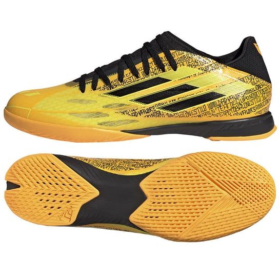 Buty piłkarskie halówki, Adidas, rozmiar 42, X Speedflow Messi 3 In Gw7421, 42, złoty Adidas