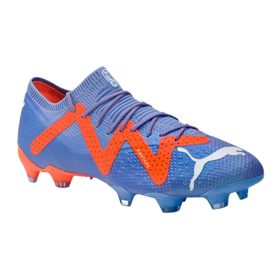 Buty piłkarskie męskie PUMA Future Ultimate Low FG/AG niebieskie 107169 Puma