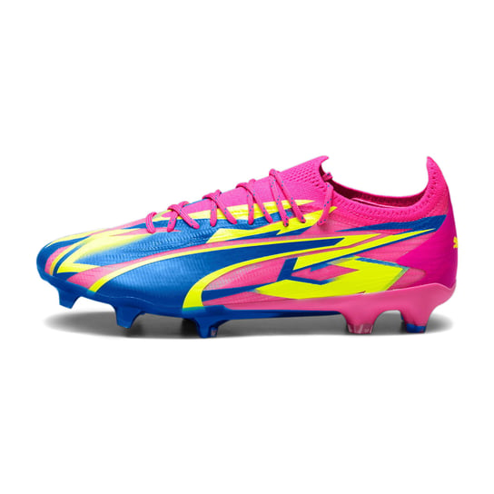 Buty piłkarskie męskie PUMA Ultra Ultimate Energy Fg/Ag luminous pink/ultra blue/yellow alert 39 (6 UK) Puma