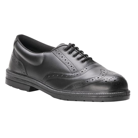 Buty Półbut męski Executive Brogue S1P Czarny 42 Portwest