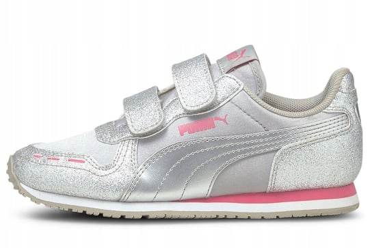 Buty PUMA CABANA RACER GLITZ V PS brokat rzep 32.5 Puma