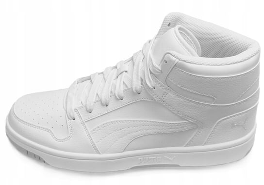 Buty PUMA REBOUND LAYUP MID SD EMB białe wysokie za kostkę 43 Puma