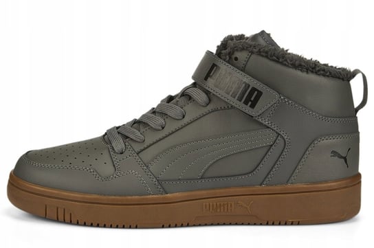 Buty PUMA REBOUND MID STRAP WTR szare za kostkę jesień zima 44.5 Puma