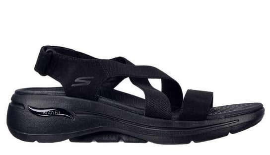 Buty sandały damskie Skechers GO WALK Arch Fit  (140257-BBK)-37 SKECHERS