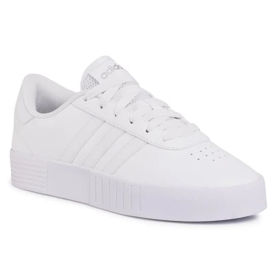 Buty Skórzane Sportowe Białe Lekkie Modne Stylowe Damskie Adidas Court Bold FX3488 38 2/3 Inna marka