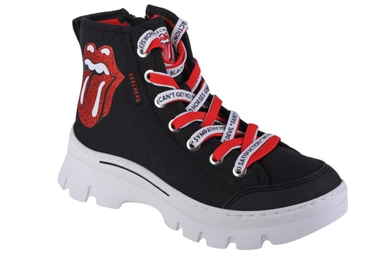 buty sneakers damskie Skechers Rolling Stones Roadies Surge - Lick It 177967-BKRD-36 SKECHERS