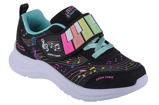 buty sneakers dla dziewczynki Skechers Jumpsters 2.0 Skech Tunes 302219L-BKMT-32 Inna marka